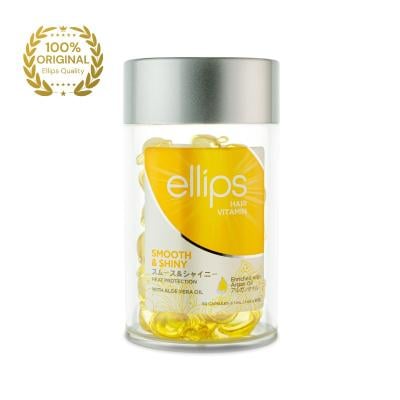 ELLIPS Smooth & Shiny vitamīni matu apjomam, kapsulas 1mlxN50