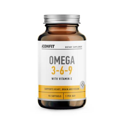 ICONFIT Omega 3-6-9 mīkstās kapsulas N90