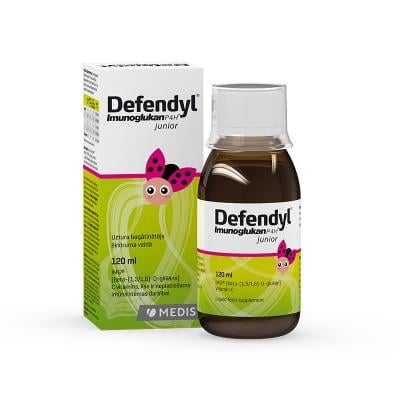 DEFENDYL Imunoglukan P4H Junior šķidrums 120 ml