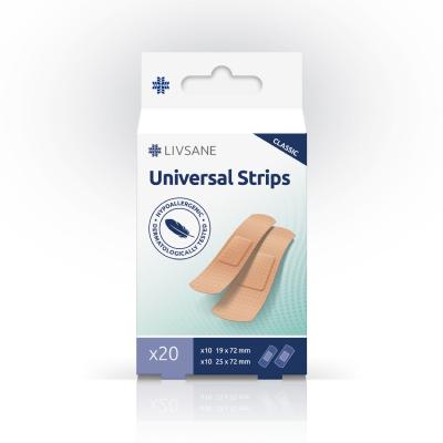 LIVSANE Classic Universiālie plāksteri N20