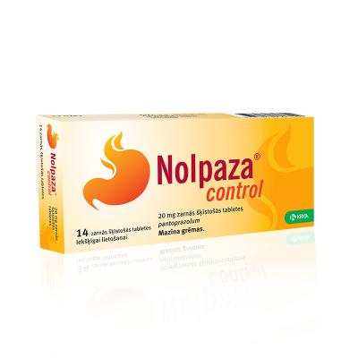 NOLPAZA Control 20 mg zarnās šķīstošās tabletes N14