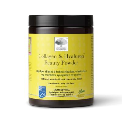 NEW NORDIC Collagen & Hyaluron Beauty Powder pulveris 360g