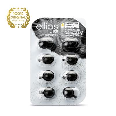 ELLIPS Shiny Black vitamīni tumšiem matiem, kapsulas 1mlxN8