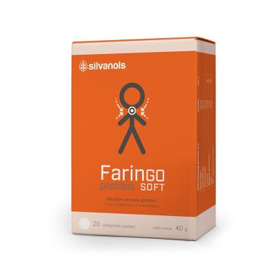 FARINGO Soft pastilas N20