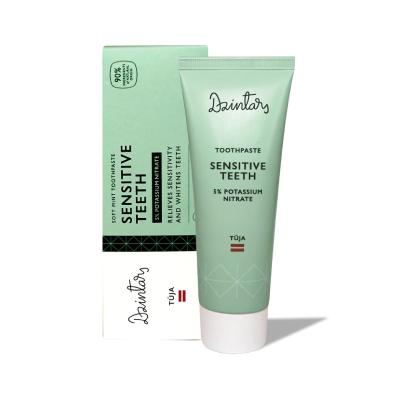DZINTARS Tūja zobu pasta jutīgiem zobiem 75ml