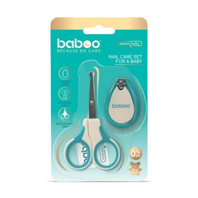 BABOO Nagu kopšanas komplekts: šķēres un knaibles, 0+ mēneši