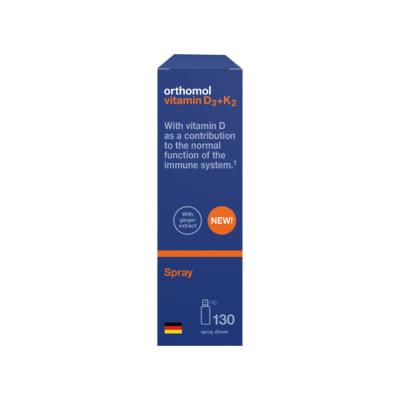 ORTHOMOL D3+K2 vitamīns aerosols 20 ml