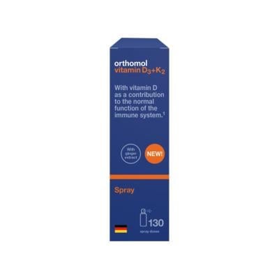 ORTHOMOL D3+K2 vitamīns aerosols 20 ml