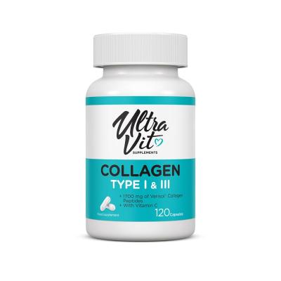 ULTRAVIT Collagen I&III kolagēns kapsulas N120