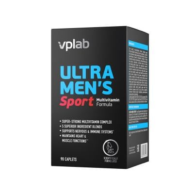 VPLAB Ultra Mens Sport Multivitamin Formula kapletes N90