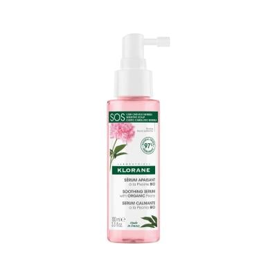 KLORANE SOS serums ar peonijām jūtīgai galvas ādai 100ml