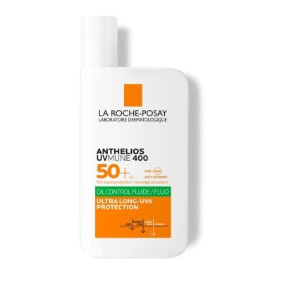LA ROCHE-POSAY Anthelios UVMune 400 saules aizsargfluīds taukainai/kombinētai ādai SPF50+ 50ml