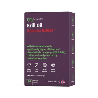 LYL Krill Oil Superba BOOST, kapsulas, N30