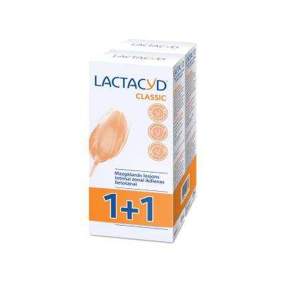 LACTACYD Classic intīmās higiēnas losjons 200ml 1+1