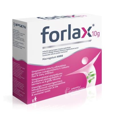FORLAX 10 g pulveris N10