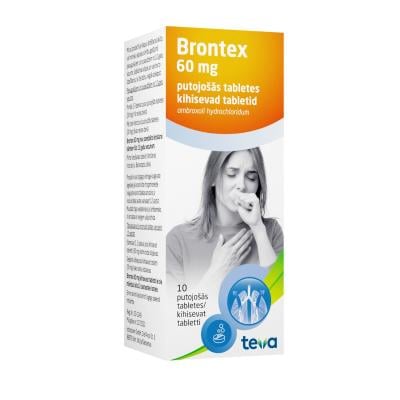 Brontex 60 mg putojošās tabletes N10