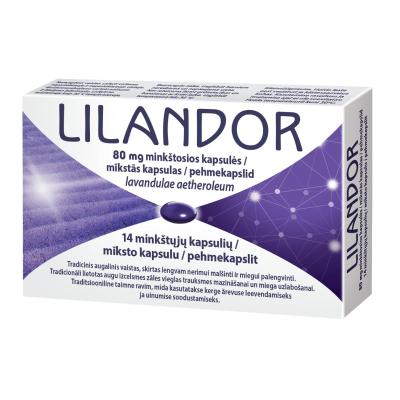 LILANDOR 80mg mīkstās kapsulas N14
