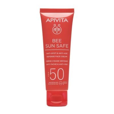 APIVITA Bee Sun Safe Anti-Spot SPF50+ sejas krēms 50ml