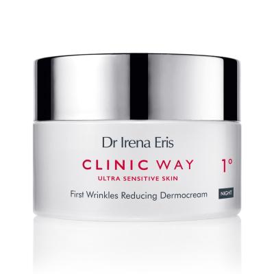 CLINIC WAY 1° First Wrinkles Reducing pretgrumbu nakts krēms 50ml