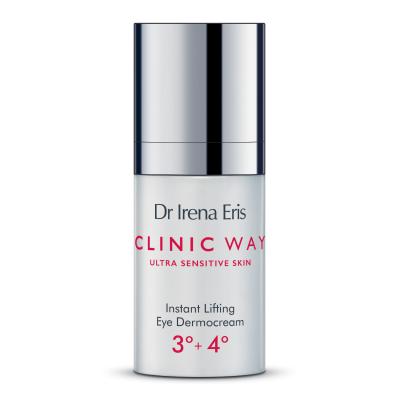 CLINIC WAY 3°+4° Intense Lifting pretgrumbu acu krēms 15ml