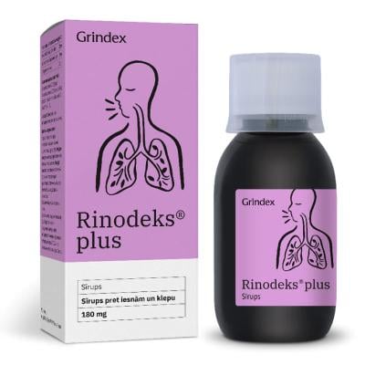 RINODEKS Plus sīrups 180ml