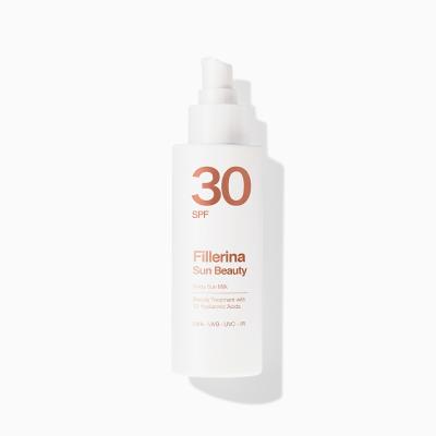 FILLERINA SPF30 ķermeņa sauļošanās pieniņš 150 ml