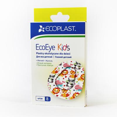 ECOPLAST acu aizsargplāksteris, bērnu 5.7cmx7.2cm N8