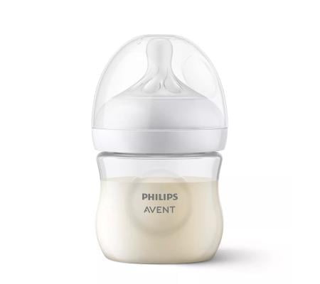 PHILIPS AVENT Natural Response zīdaiņu barošanas pudelīte, jaundzimušā knupītis, 0m+ 125ml