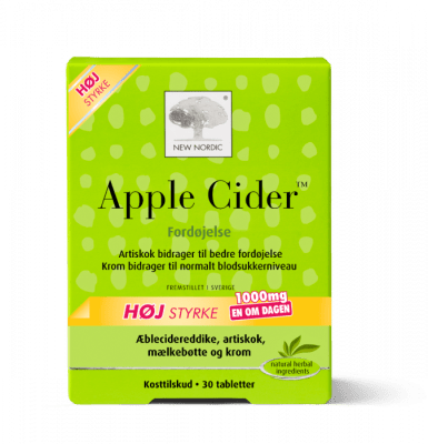 NEW NORDIC Apple Cider Mega Strenght tabletes N30