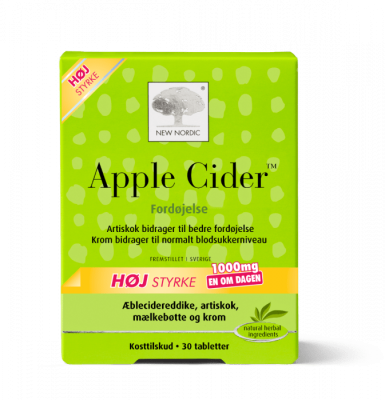 NEW NORDIC Apple Cider Mega Strenght tabletes N30