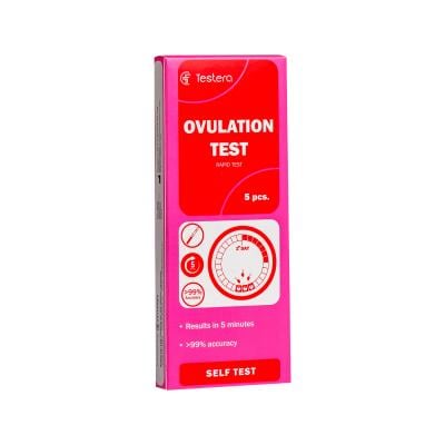 TESTERA Ovulācijas noteikšanas tests, strēmele N5