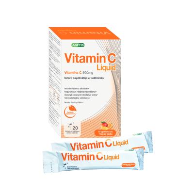 VITAMIN C Liquid 500mg šķidrums 10ml N20