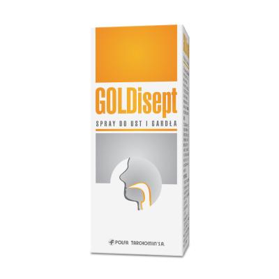 GOLDISEPT mutes un rīkles aerosols 25ml
