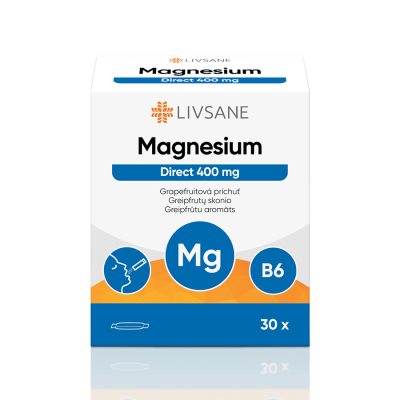 LIVSANE Magnesium Direct 400mg pulveris N30