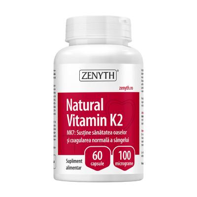 ZENYTH Natural Vitamin K2 100mcg kapsulas N60