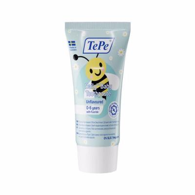 TEPE Daily Baby zobu pasta bērniem no 0-6 g.v., bez garšas 50ml