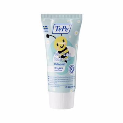 TEPE Daily Baby zobu pasta bērniem no 0-6 g.v., bez garšas 50ml