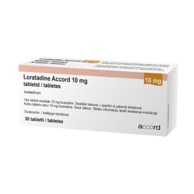 LORATADINE ACCORD 10mg tabletes N30