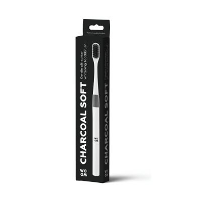 WOOM Charcoal Soft zobu birste