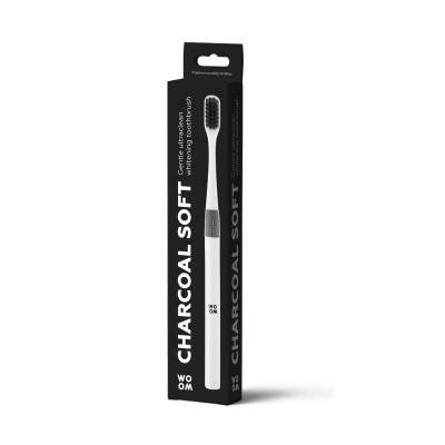 WOOM Charcoal Soft zobu birste