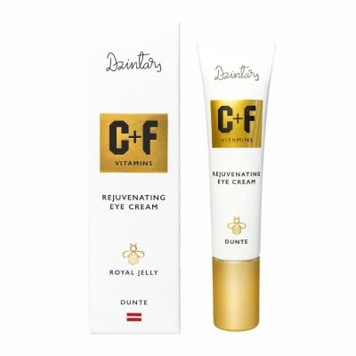 DZINTARS Dunte atjaunojošs acu krēms ar C un F vitamīniem 15ml