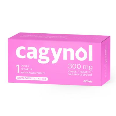 CAGYNOL 300mg pesārijs N1