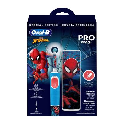 ORAL B Spiderman elektriskā zobu birste+futlāris