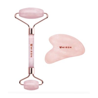MIZON Facial Massage Roller& Gua-Sha set dāvanu komplekts