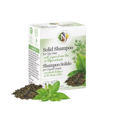 NATURAL cietais šampūns taukainiem matiem 50g