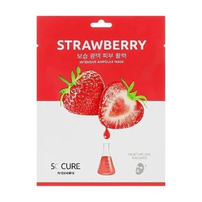 5C CURE Strawberry sejas maska ​​ar zemeņu ekstraktu N1