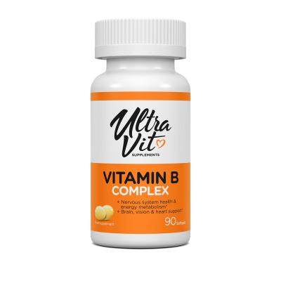 ULTRAVIT Vitamin B Complex mīkstās kapsulas N90