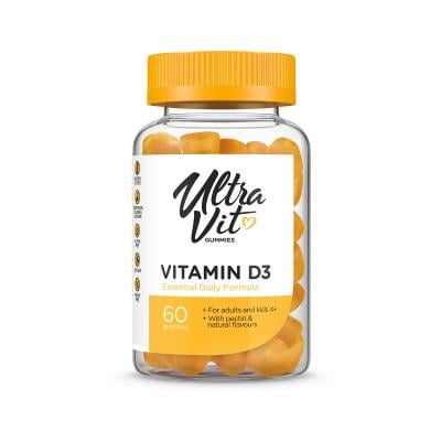 ULTRAVIT Vitamin D3 košļajamās tabletes N60