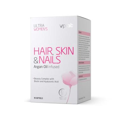 VPLAB Ultra Womens Hair, Skin&Nails mīkstās kapsulas N90