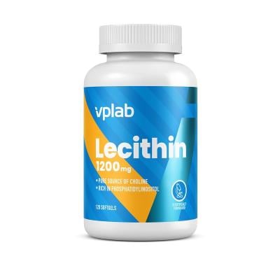VPLAB Lecithin 1200mg mīkstās kapsulas N120